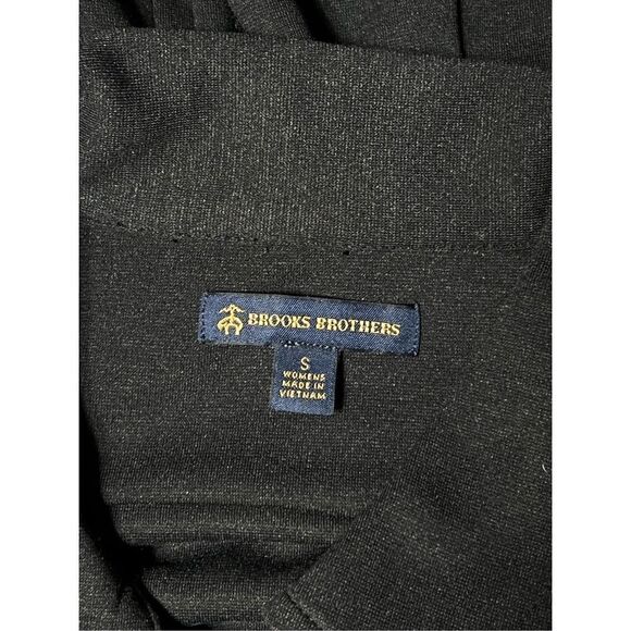Brooks Brothers Black Long Sleeve Knit Jacket Blazer Size Small - Picture 5 of 5